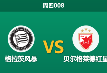 2025年12月11日 周四008 欧罗巴：格拉茨风暴vs贝尔格莱德红星——伤兵满营下的意志对决，谁能守住底线？-足球赛事前瞻 | AI 智能分析 | 足球数据解读 - 球小智