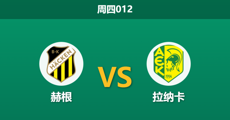 2025年12月11日 周四012 赛前深度：赫根 vs AEK拉纳卡 —— 矛盾之争，风暴中的北欧要塞能否被攻破？