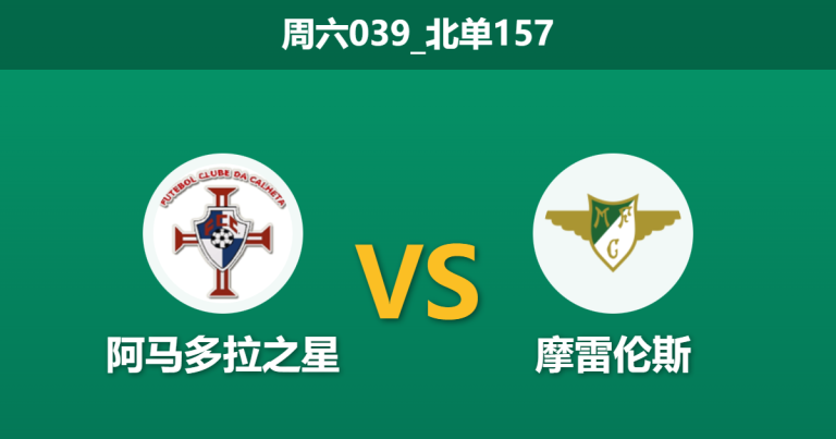 2025年12月20日 周六039_北单157 葡超数据揭秘：阿马多拉 vs 摩雷伦斯，一项隐蔽的xG数据或暗示主队抢分良机