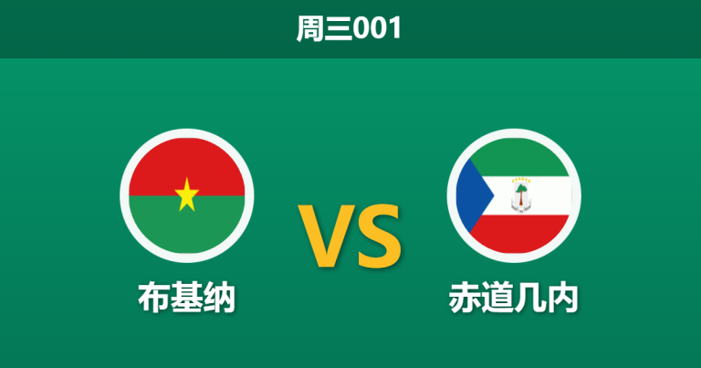 2025年12月24日 周三001 赛前深度分析：布基纳 vs 赤道几内 (非洲杯)