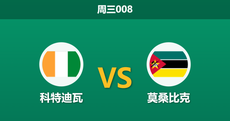 2025年12月24日 周三008 赛前深度：科特迪瓦 vs 莫桑比克：卫冕冠军启航，哈勒缺阵谁扛进攻大旗？