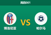 2025年12月4日 周四001意杯前瞻：伤兵满营仍获数据力挺，博洛尼亚能否主场“经济实惠”过关？-足球赛事前瞻 | AI 智能分析 | 足球数据解读 - 球小智
