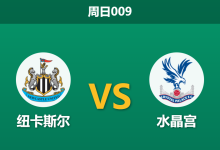 2026年1月4日 周日009 纽卡斯尔vs水晶宫：喜鹊军团主场以逸待劳，水晶宫深陷“生存模式”恐难招架-足球赛事前瞻 | AI 智能分析 | 足球数据解读 - 球小智