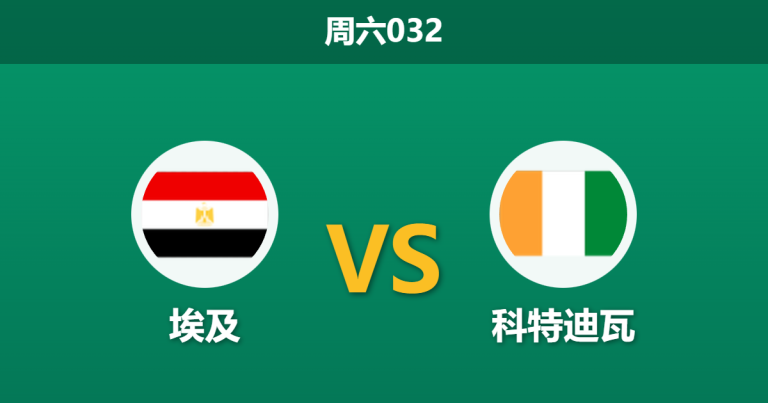 2026年1月10日 周六032 埃及 vs 科特迪瓦赛前分析：萨拉赫领衔，法老王能否在北非主场压制卫冕冠军？