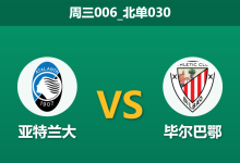 2026年1月21日 周三006_北单030 亚特兰大 vs 毕尔巴鄂竞技赛前分析：威廉姆斯兄弟伤缺，巴斯克雄狮能否抵挡女神攻势？-足球赛事前瞻 | AI 智能分析 | 足球数据解读 - 球小智