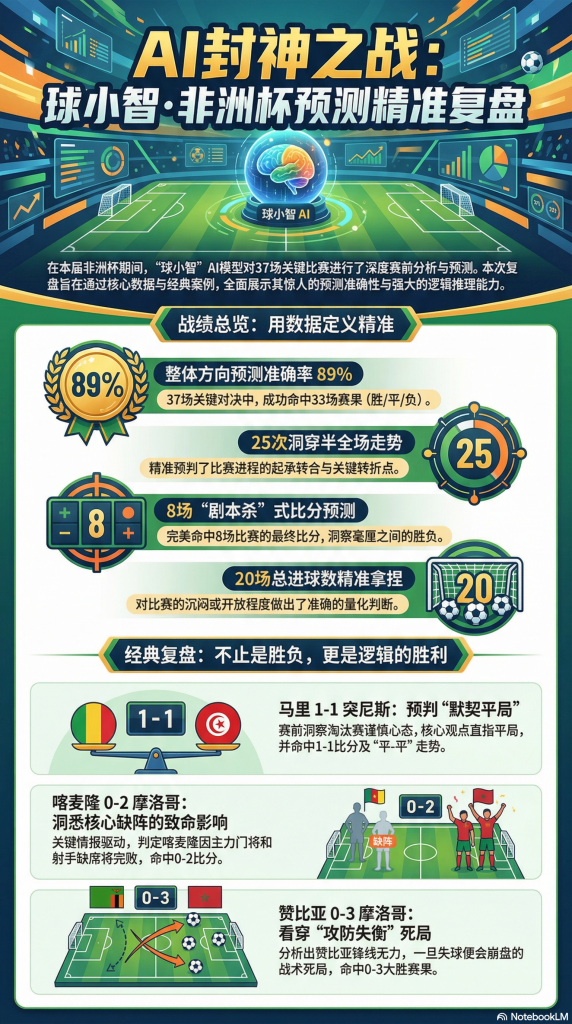 2025非洲杯复盘-足球赛事前瞻 | AI 智能分析 | 足球数据解读 - 球小策