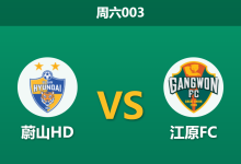 2026年2月28日 周六003 蔚山HD vs 江原FC赛前分析：卫冕冠军首战遇苦主，主胜期待值是否被高估？-足球赛事前瞻 | AI 智能分析 | 足球数据解读 - 球小智