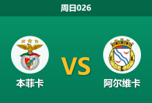 2026年2月8日 周日026 本菲卡 vs 阿尔维卡赛前分析：穆里尼奥“禁闭令”下，本菲卡能否用一场大胜泄愤？-足球赛事前瞻 | AI 智能分析 | 足球数据解读 - 球小智
