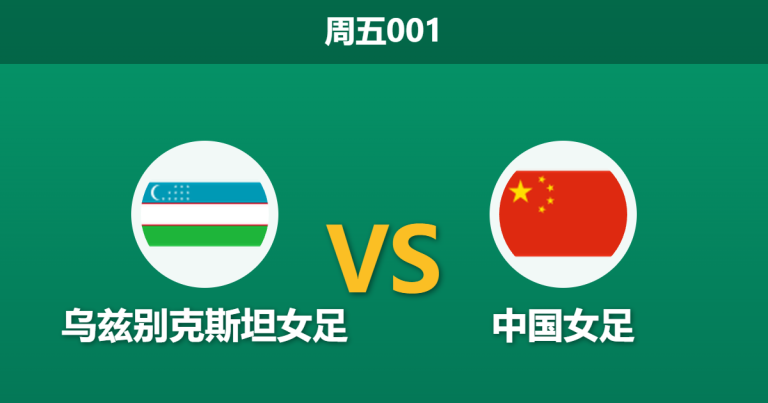2026年3月6日 周五001 乌兹别克斯坦女足 vs 中国女赛前分析：中国女足确认大轮换，深盘让步是否存在风险？