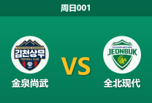 2026年3月8日 周日001 金泉尚武 vs 全北现代赛前分析：全北首轮爆冷输球，客场让步是否暗藏冷意？-足球赛事前瞻 | AI 智能分析 | 足球数据解读 - 球小智