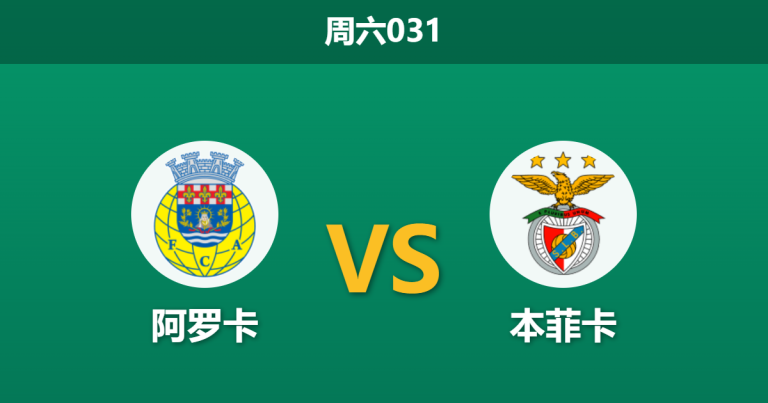 2026年3月14日 周六031 阿罗卡 vs 本菲卡赛前分析：奥塔门迪伤缺且主帅停赛，本菲卡客场让步是否过深？