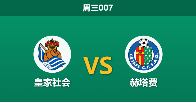 2026年4月22日 周三007 皇家社会 vs 赫塔费赛前分析：国王杯夺冠后遗症，主队让步大幅退热是否暗藏冷意？