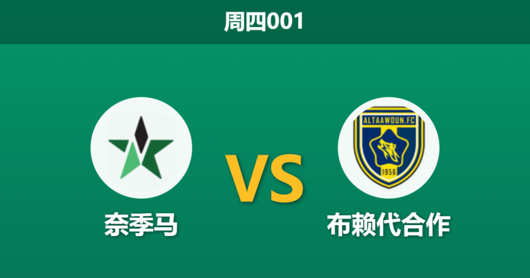 2026年4月23日 周四001 奈季马 vs 布赖代合作赛前分析：客队近期客场乏力，能否取得大胜存在风险？