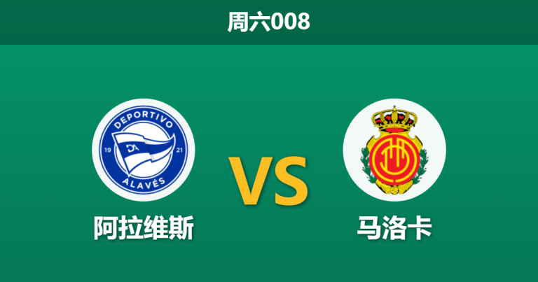 2026年4月25日 周六008 阿拉维斯 vs 马洛卡赛前分析：马洛卡遭遇后防伤病潮，主队能否借势逃离降级区？