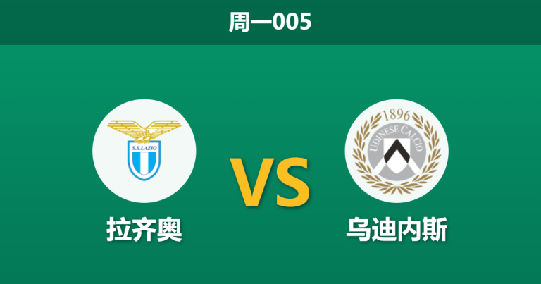 2026年4月27日 周一005 拉齐奥 vs 乌迪内斯赛前分析：蓝鹰体能受限且遭遇伤病潮，主胜期待值是否被高估？
