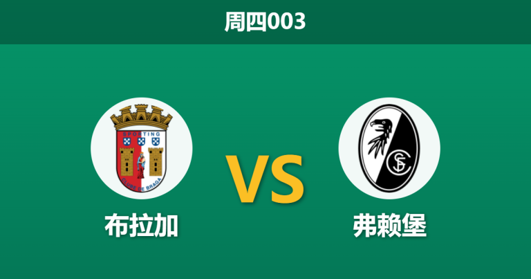 2026年4月30日 周四003 布拉加 vs 弗赖堡赛前分析：弗赖堡客场疲软，主队数据支持是否合理？