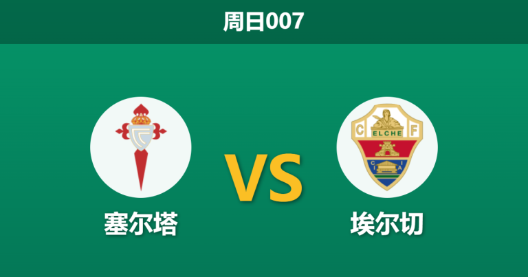 2026年5月3日 周日007 塞尔塔 vs 埃尔切赛前分析：塞尔塔遭遇五连败，主胜数据是否被高估？