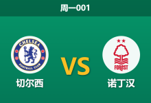 2026年5月4日 周一001 切尔西 vs 诺丁汉赛前分析：诺丁汉分心欧战且伤兵满营，切尔西主场能否迎来大胜反弹？-足球赛事前瞻 | AI 智能分析 | 足球数据解读 - 球小策