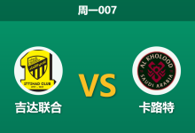2026年5月4日 周一007 吉达联合 vs 卡路特赛前分析：让步数据持续退热，主队大胜是否被高估？-足球赛事前瞻 | AI 智能分析 | 足球数据解读 - 球小策