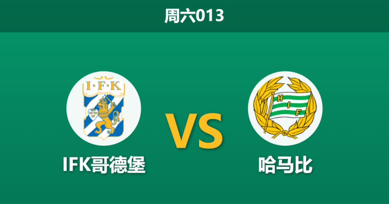 2026年5月9日 周六013 IFK哥德堡 vs 哈马比赛前分析：主队惨败后防线崩盘，哈马比客场能否打穿数据？