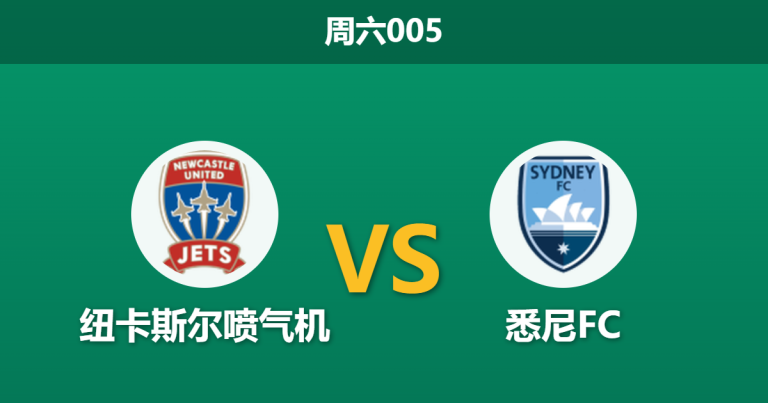 2026年5月16日 周六005 纽卡斯尔喷气机 vs 悉尼FC赛前分析：常规赛冠军主场让步无力，悉尼FC能否以下克上？