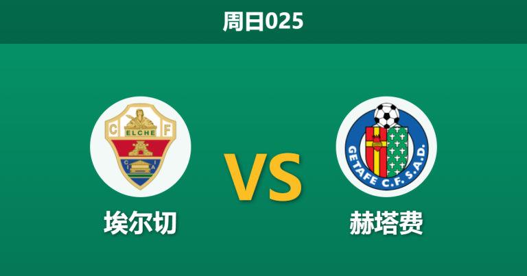 2026年5月17日 周日025 埃尔切 vs 赫塔费赛前分析：保级生死战遭遇核心停赛，主队能否如愿取胜？