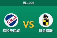 2026年5月26日 周二006 乌拉圭民族 vs 科金博联赛前分析:客队已提前出线,主队生死战能否如愿拿下?-足球赛事前瞻 | AI 智能分析 | 足球数据解读 - 球小策