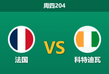 2026年6月4日 周四204 法国 vs 科特迪瓦赛前分析:德尚确认轮换,高热度下主队能否打穿让步?-足球赛事前瞻 | AI 智能分析 | 足球数据解读 - 球小策