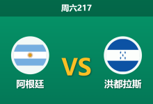 2026年6月6日 周六217 阿根廷 vs 洪都拉斯赛前分析:大马丁伤缺梅西轮换,潘帕斯雄鹰能否大胜穿盘?-足球赛事前瞻 | AI 智能分析 | 足球数据解读 - 球小策
