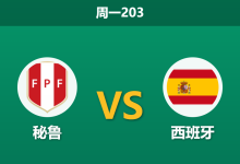 2026年6月8日 周一203 秘鲁 vs 西班牙赛前分析:西班牙大热且留力世界杯,深盘让步是否存在风险?-足球赛事前瞻 | AI 智能分析 | 足球数据解读 - 球小策