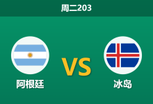 2026年6月9日 周二203 阿根廷 vs 冰岛赛前分析:世界杯前大热,潘帕斯雄鹰会否留力赢球输指?-足球赛事前瞻 | AI 智能分析 | 足球数据解读 - 球小策