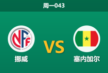 2026年6月22日 周一043 挪威 vs 塞内加尔赛前分析:塞内加尔内讧传闻四起,数据让步偏浅是否存在诱导?-足球赛事前瞻 | AI 智能分析 | 足球数据解读 - 球小策