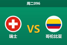 2026年7月7日 周二096 瑞士 vs 哥伦比亚赛前分析:哥伦比亚锋线折损且舟车劳顿,数据依然看好是否合理?-足球赛事前瞻 | AI 智能分析 | 足球数据解读 - 球小策