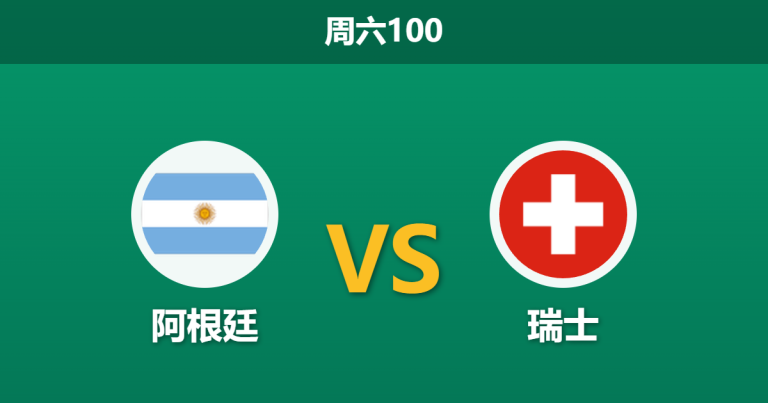 2026年7月11日 周六100 阿根廷 vs 瑞士赛前分析：曼赞比伤缺且体能处于劣势，瑞士防线能否顶住卫冕冠军？