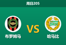 2026年7月26日 周日205 布罗姆马 vs 哈马比赛前分析：客队面临魔鬼赛程，极低的数据支持度是否暗藏陷阱？-足球赛事前瞻 | AI 智能分析 | 足球数据解读 - 球小策