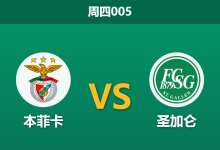 2026年7月30日 周四005 本菲卡 vs 圣加仑赛前分析：首回合爆冷落败，主场深盘让步是否合理？-足球赛事前瞻 | AI 智能分析 | 足球数据解读 - 球小策