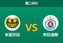 2026年8月4日 周二002 米亚尔比 vs 布拉迪斯赛前分析：残阵霸主遇考验，主队让步走弱是否合理？-足球赛事前瞻 | AI 智能分析 | 足球数据解读 - 球小策