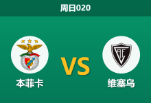 2026年8月9日 周日020 本菲卡 vs 维塞乌赛前分析：升班马首秀遭遇豪门，深盘让步是否合理？-足球赛事前瞻 | AI 智能分析 | 足球数据解读 - 球小策