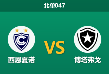 2026年8月13日 北单047 西恩夏诺 vs 博塔弗戈赛前分析:3400米魔鬼高原,巴甲领头羊客场是否面临崩盘风险?-足球赛事前瞻 | AI 智能分析 | 足球数据解读 - 球小策