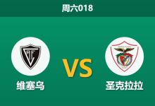 2026年8月15日 周六018 维塞乌 vs 圣克拉拉赛前分析:时隔37年重返顶级联赛主场,升班马能否延续黑马本色?-足球赛事前瞻 | AI 智能分析 | 足球数据解读 - 球小策