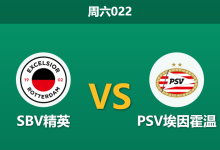 2026年8月15日 周六022 SBV精英 vs PSV埃因霍温赛前分析:卫冕冠军防线动荡,客场能否打穿指数?-足球赛事前瞻 | AI 智能分析 | 足球数据解读 - 球小策