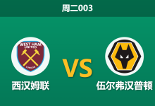 2026年9月1日 周二003 西汉姆联 vs 伍尔弗汉普顿赛前分析:主帅信任危机发酵,铁锤帮主场让步是否托大?-足球赛事前瞻 | AI 智能分析 | 足球数据解读 - 球小策