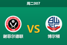 2026年9月1日 周二007 谢菲尔德联 vs 博尔顿赛前分析:谢菲联开局三连平,主场让步是否暗藏冷意?-足球赛事前瞻 | AI 智能分析 | 足球数据解读 - 球小策