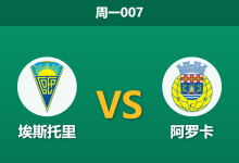 2026年9月7日 周一007 埃斯托里 vs 阿罗卡赛前分析:防线核心伤缺,主队反弹预期是否被高估?-足球赛事前瞻 | AI 智能分析 | 足球数据解读 - 球小策