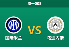 2026年9月14日 周一008 国际米兰 vs 乌迪内斯赛前分析:欧冠失利后,主场深盘让步是否值得信任?-足球赛事前瞻 | AI 智能分析 | 足球数据解读 - 球小策