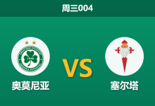 2026年9月16日 周三004 奥莫尼亚 vs 塞尔塔赛前分析:塞尔塔锋线伤兵满营,客场让步是否暗藏冷意?-足球赛事前瞻 | AI 智能分析 | 足球数据解读 - 球小策
