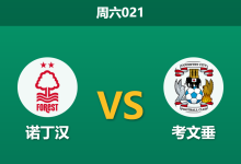 2026年9月19日 周六021 诺丁汉 vs 考文垂赛前分析:考文垂锋线瘫痪且防线残缺,诺丁汉主场让步是否稳操胜券?-足球赛事前瞻 | AI 智能分析 | 足球数据解读 - 球小策