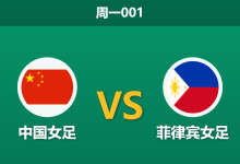 2026年9月21日 周一001 中国女 vs 菲律宾女足赛前分析：同积4分争夺小组头名，中国女足两球级优势是否过深？-足球赛事前瞻 | AI 智能分析 | 足球数据解读 - 球小策