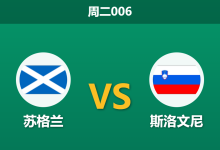 2026年10月6日 周二006 苏格兰 vs 斯洛文尼赛前分析：客队锋线王牌伤缺摆大巴，苏格兰主场攻坚能否撕碎铁桶？-足球赛事前瞻 | AI 智能分析 | 足球数据解读 - 球小策